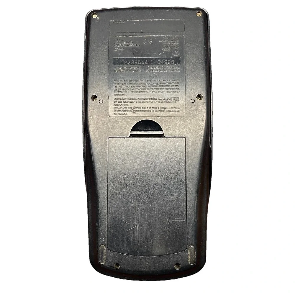Texas Instruments TI-89 Graphing‎ Calculator CAS VTG 90s School Engineer Working